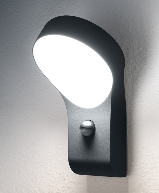 ENDURA STYLE WALL ROUND SENSOR 8W DG
