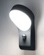 ENDURA STYLE WALL ROUND SENSOR 8W DG