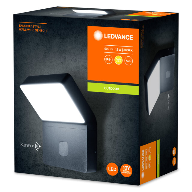 ENDURA STYLE Wall Wide Sensor 12W DG 