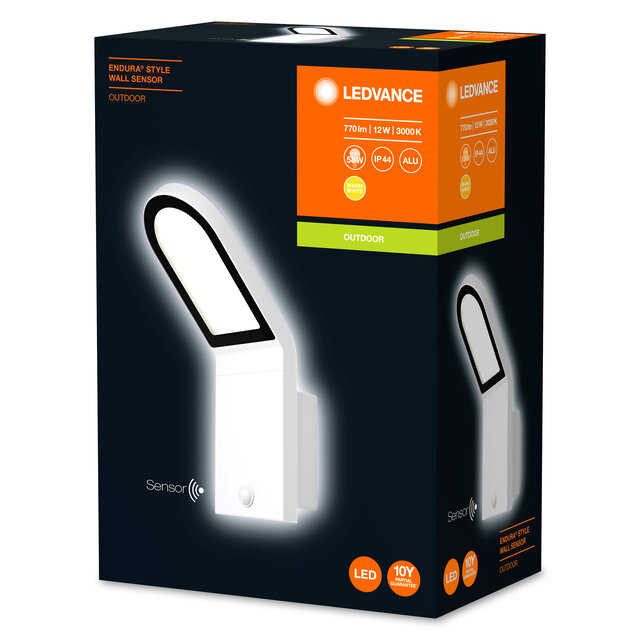 ENDURA STYLE Wall Sensor 12W WT 
