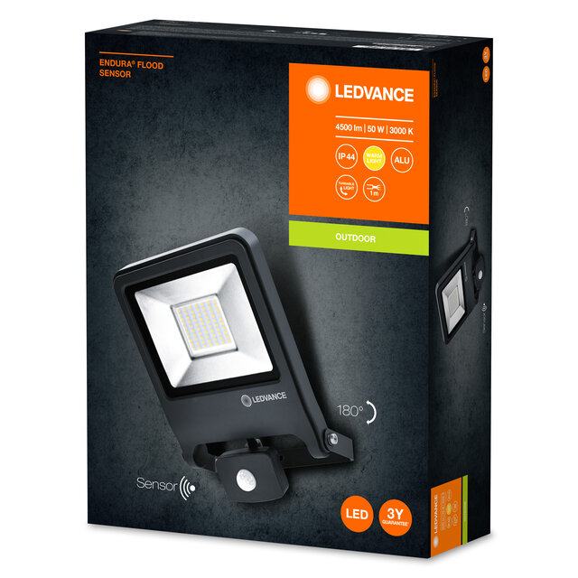 ENDURA FLOOD SENSOR 50W 830 DG 