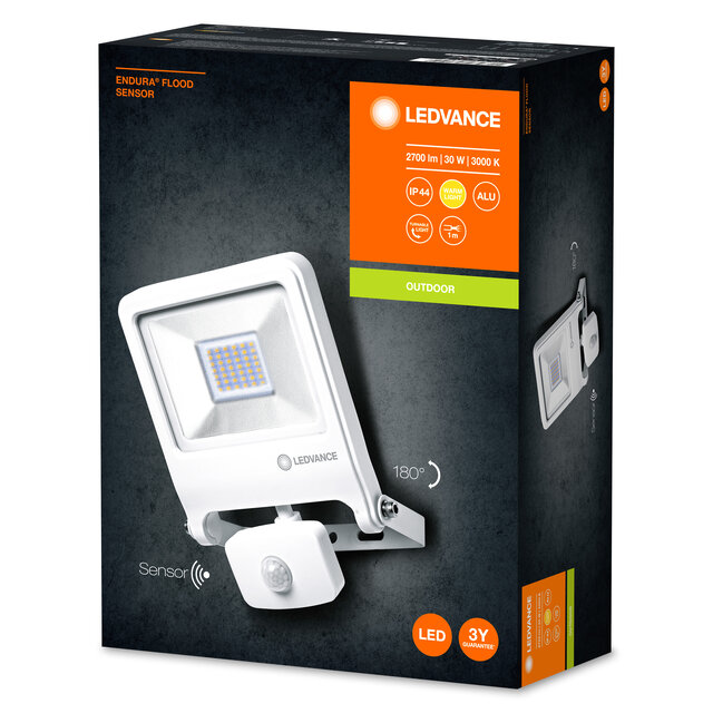 ENDURA FLOOD SENSOR 30W 830 WT 